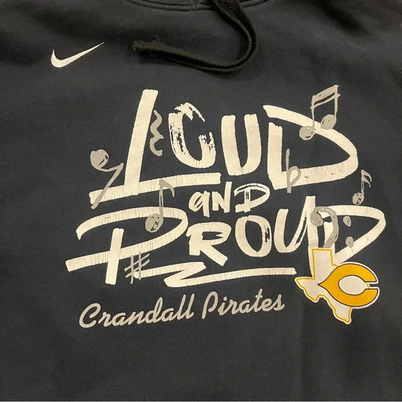 Pittsburg Pirates Nike Hoodie Sweatshirt Adult XL Black Dri-Fit MLB Baseball - Picture 3 of 8